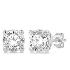 Parkplace Jewelers Round Shape Diamond Stud Earrings 66303PPFGERWG