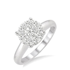 Parkplace Jewelers Round Shape Lovebright Essential Diamond Ring 36905PPFVWG