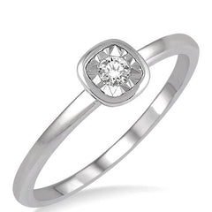 Parkplace Jewelers Stackable Cushion Shape Diamond Promise Ring 11419PPTXWG