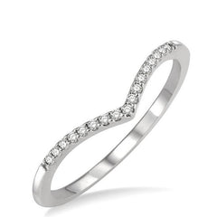 Parkplace Jewelers Stackable Chevron Petite Diamond Fashion Ring 385F8PPFHWG