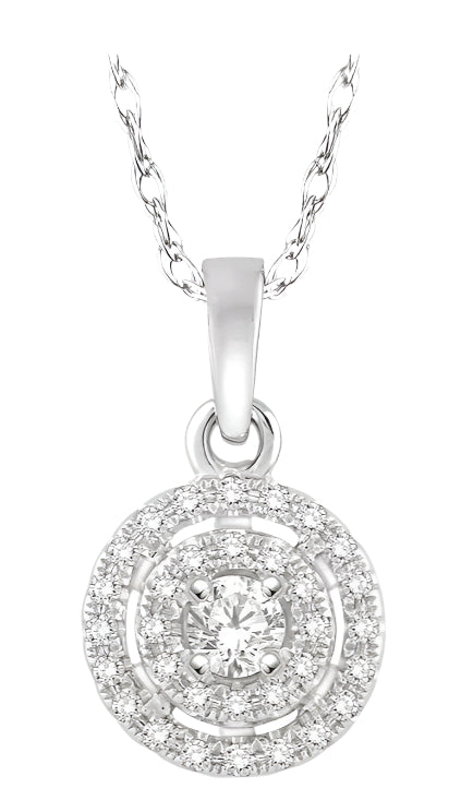 Parkplace Jewelers Halo Diamond Fashion Pendant 64737PPFNPDWG