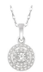 Parkplace Jewelers Halo Diamond Fashion Pendant 64737PPFNPDWG