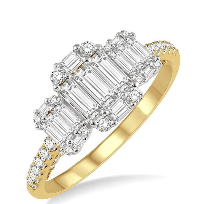 Parkplace Jewelers Past Present & Future Fusion Diamond Engagement Ring 119D2PPFGYW