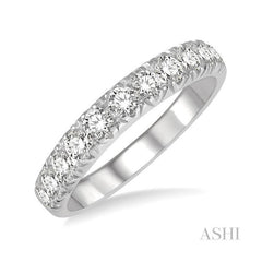ASHI 11 Stone Diamond Wedding Band 33302PPFGWG