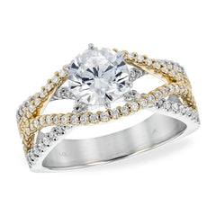 Parkplace Jewelers 14KT Gold Semi-Mount Engagement Ring H220-00396