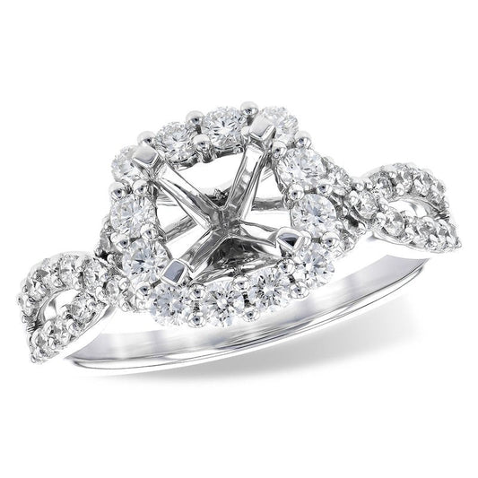 Parkplace Jewelers 14KT Gold Semi-Mount Engagement Ring L309-15896