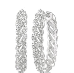 Parkplace Jewelers Diamond Fashion Hoop Earrings 623D5PPFGERWG