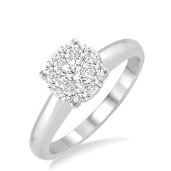 Parkplace Jewelers Round Shape Lovebright Essential Diamond Ring 36908PPFHWG