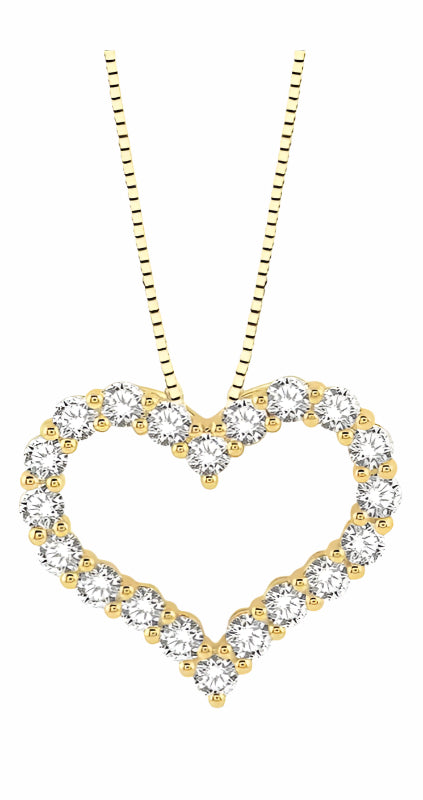 Parkplace Jewelers Heart Shape Diamond Pendant 94050PPFGPDYG-1.50