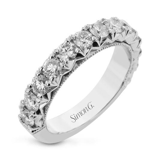 Anniversary Ring In 18k Gold With Diamonds LP2371 WHITE 18K X