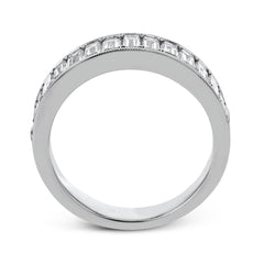 Anniversary Ring In 18k Gold With Diamonds MR4006 WHITE 18K X