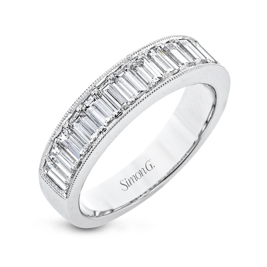 Anniversary Ring In 18k Gold With Diamonds MR4006 WHITE 18K X