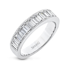 Anniversary Ring In 18k Gold With Diamonds MR4006 WHITE 18K X