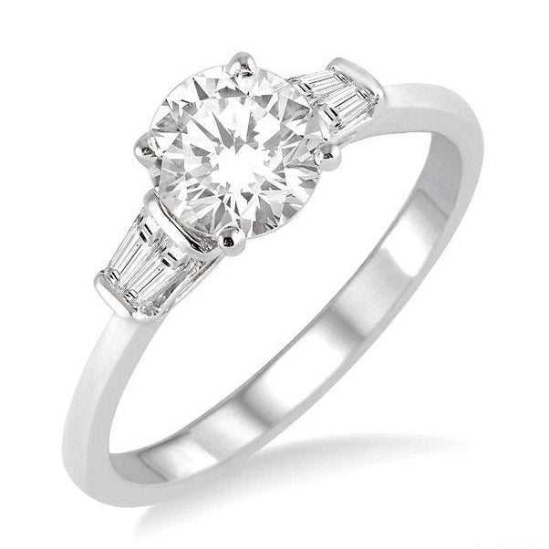 Parkplace Jewelers Round Shape Diamond Engagement Ring 254L3PPFVWG-LE-RD