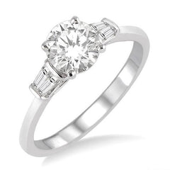 Parkplace Jewelers Round Shape Diamond Engagement Ring 254L3PPFVWG-LE-RD