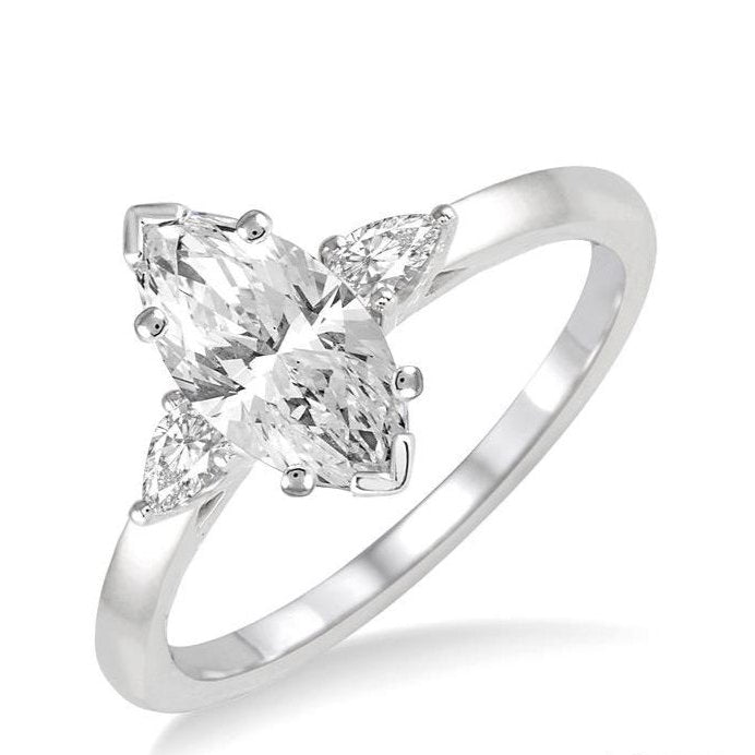 Parkplace Jewelers Marquise Shape Diamond Engagement Ring 255L2PPFHWG-LE-MQ