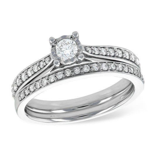 Parkplace Jewelers 14KT Gold Two-Piece Wedding Set F225-53178