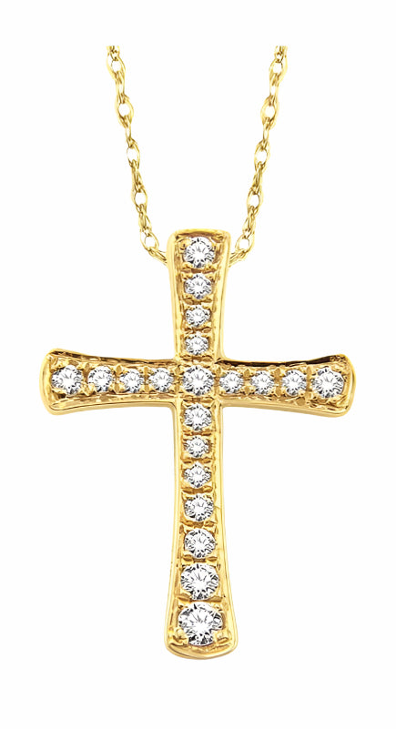 Parkplace Jewelers Cross Diamond Pendant 95648PPFVPDYG