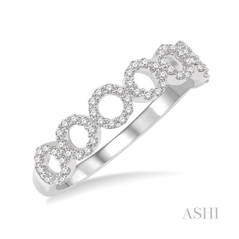 ASHI Stackable Diamond Fashion Band 33186PPFHWG