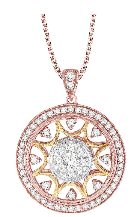 Parkplace Jewelers Circle Lovebright Diamond Fashion Pendant 95961PPFVPD3T