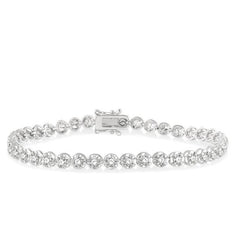 Parkplace Jewelers Illusion Diamond Tennis Bracelet 70253PPFGWG