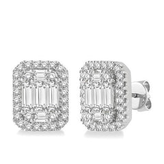 Parkplace Jewelers Halo Fusion Diamond Earrings 970A3PPFVERWG