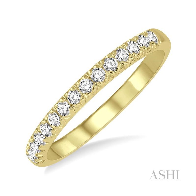 ASHI Diamond Wedding Band 33326PPFGYG