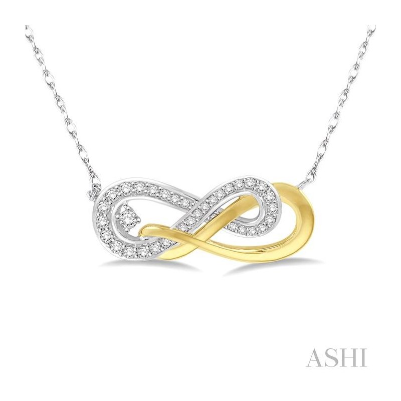 ASHI Infinity Diamond Fashion Necklace 99400PPFNNKWY