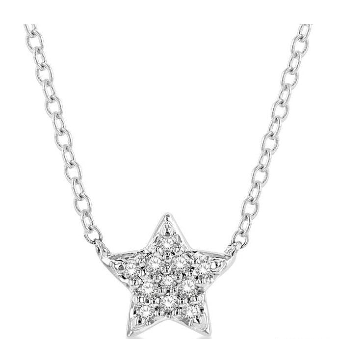 Parkplace Jewelers Star Petite Diamond Fashion Pendant 643A9PPTSPDWG