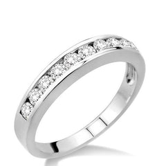 Parkplace Jewelers Channel Set Diamond Wedding Band 30303PPFNW