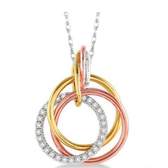 Parkplace Jewelers Circle Diamond Fashion Pendant 98907PPFNPD3T