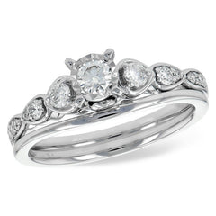 Parkplace Jewelers 14KT Gold Two-Piece Wedding Set E225-53178