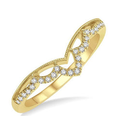 Parkplace Jewelers Chevron Diamond Wedding Band 301E8PPFHYG