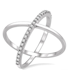 Parkplace Jewelers Criss Cross Diamond Fashion Ring 33916PPFHWG