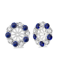 Parkplace Jewelers Gemstone & Diamond Earrings Jacket 65373PPFVSPWG