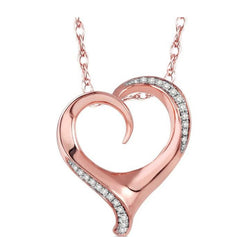 Parkplace Jewelers Heart Shape Diamond Fashion Pendant 93988PPFNPDPG