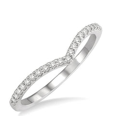 Parkplace Jewelers Chevron Diamond Wedding Band 252L9PPFHWG-WB