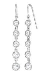 Parkplace Jewelers Rose Cut Diamond Long Earrings 932C3PPFHERWG
