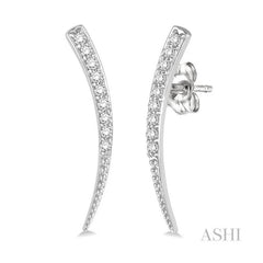 ASHI Diamond Fashion Ear Climbers 667A7PPFHERWG