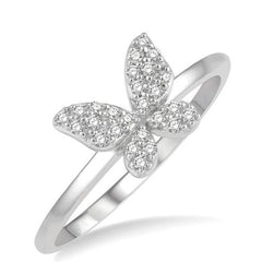 Parkplace Jewelers Stackable Butterfly Petite Diamond Fashion Ring 386A8PPTSWG