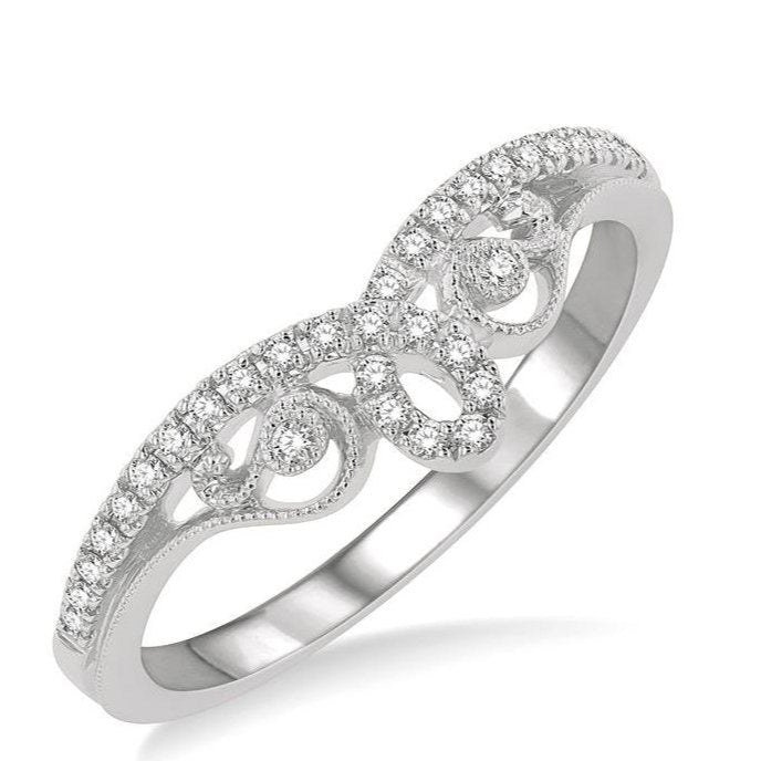 Parkplace Jewelers Chevron Diamond Wedding Band 302E8PPFHWG