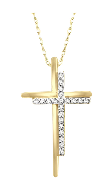Parkplace Jewelers Cross Diamond Fashion Pendant 96128PPTSPDYG
