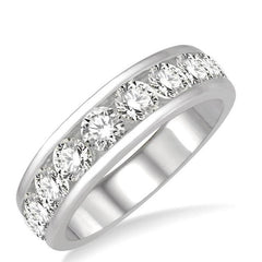 Parkplace Jewelers 11 Stone Channel Set Diamond Wedding Band 33310PPFGWG-2.00
