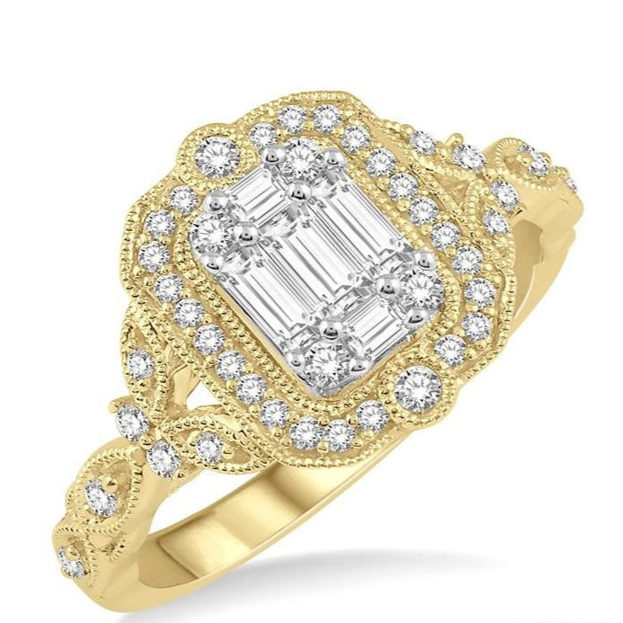 Parkplace Jewelers Halo Fusion Diamond Engagement Ring 118B3PPFGYW