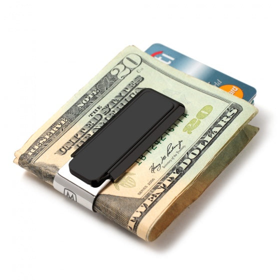 MClip Black Solid Slide Money Clip UV2-BKA-0000