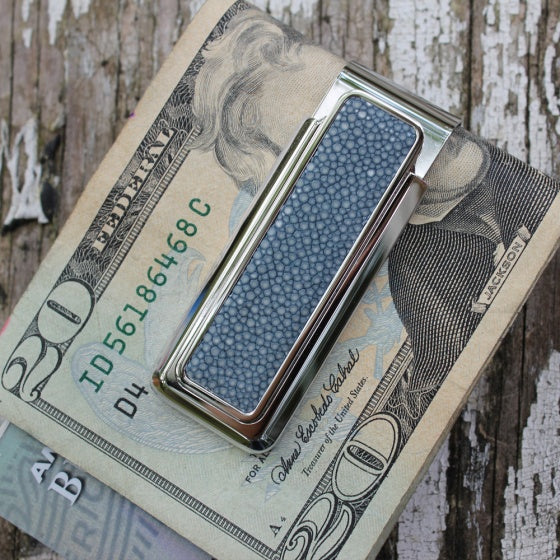 MClip Stingray Bayside Blue Money Clip SR-PRP-BBSR
