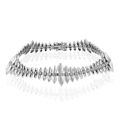 Bracelet in 18k Gold with Diamonds LB2412 WHITE 18K X WHITE