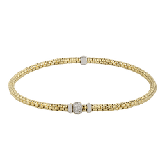 Bracelet in 18k Gold with Diamonds LB2544 WHITE 18K X WHITE