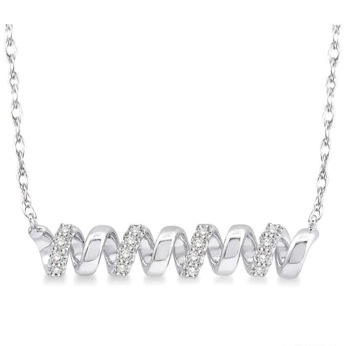Parkplace Jewelers Spiral Diamond Fashion Pendant 98698PPTSPDWG
