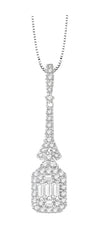 Parkplace Jewelers Halo Fusion Diamond Pendant 972A3PPFHPDWG